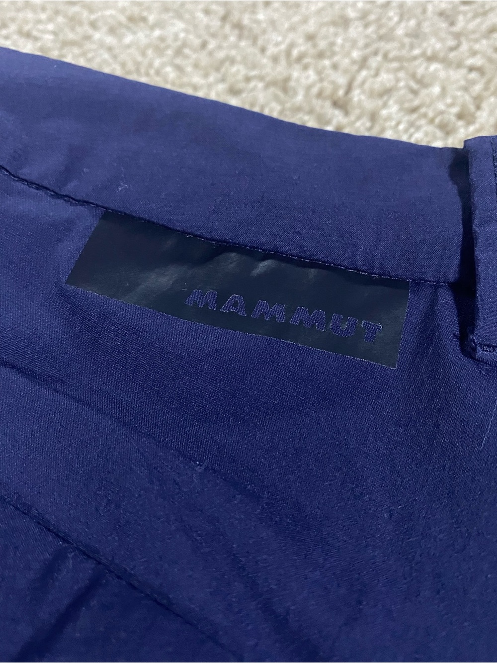 Mammut Women Navy Blue Hiking Pants 8 Medium RG Performance Chinos Trekk Gorpcor - Picture 7 of 11